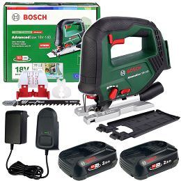 Wyrzynarka akumulatorowa 140mm AdvancedSaw 18V-140 BOSCH 2x2,5Ah