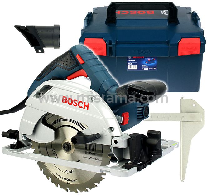 Pilarka tarczowa 1350W GKS 55+ GCE BOSCH L-BOXX