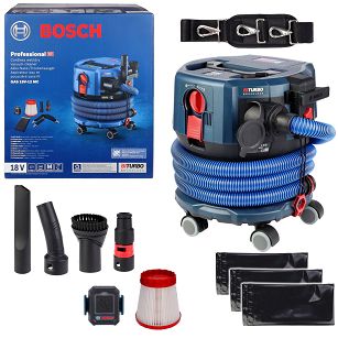 Odkurzacz akumulatorowy GAS 18V-12 MC BOSCH (korpus) + moduł GCT 30-42