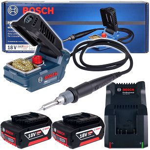 Lutownica akumulatorowa 18V 250°C - 450°C GLK 18V-450 BOSCH 2x4,0Ah