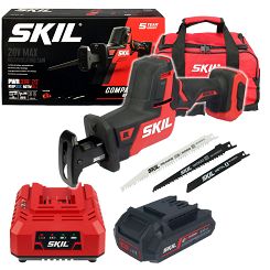 Piła szablasta akumulatorowa 20V 3475 SKIL 1x2,0Ah + torba