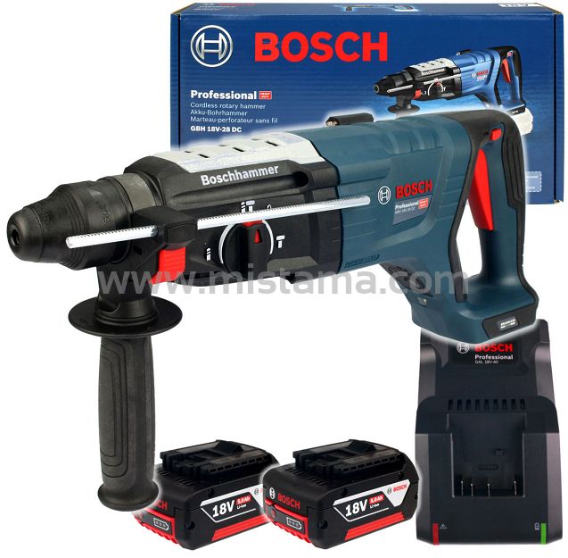 Akumulatorowy młot GBH 18V-28 DC BOSCH 2x5,0Ah