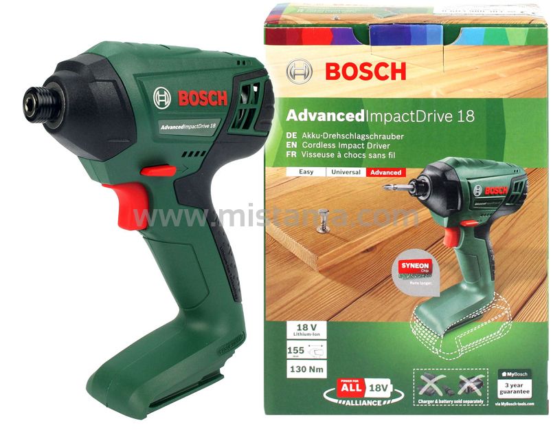 Zakrętarka udarowa 18V AdvancedImpactDrive 18 BOSCH (korpus)