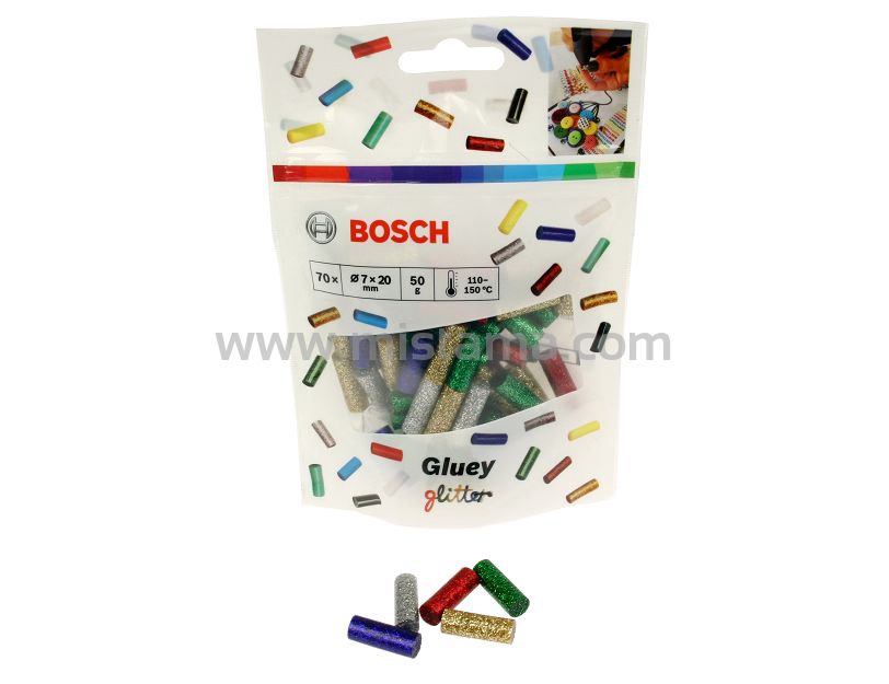 Brokatowe sztyfty kleju BOSCH GLUEY
