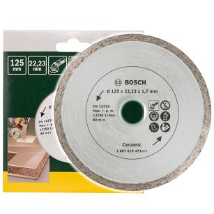 Tarcza diamentowa 125 mm BOSCH (ceramika, marmur)