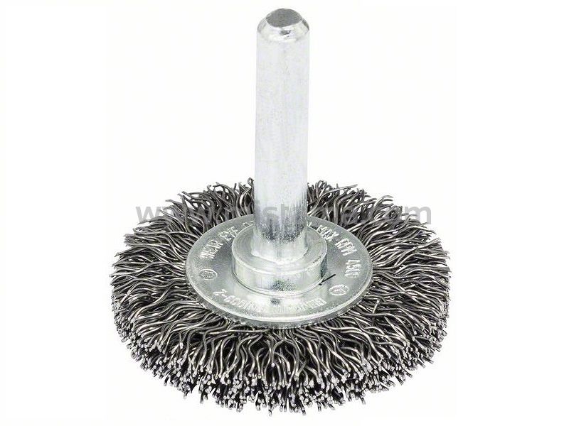 Szczotka tarczowa druciana 38mm BOSCH (drut falisty)