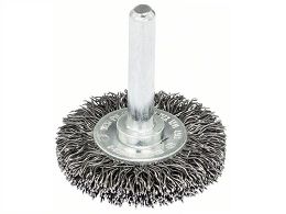 Szczotka tarczowa druciana 38mm BOSCH (drut falisty)