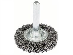 Szczotka tarczowa druciana 38mm BOSCH (drut falisty)