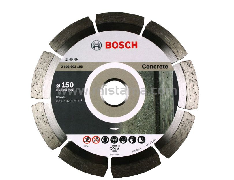 Tarcza diamentowa 150 mm BOSCH (bardzo twardy beton)