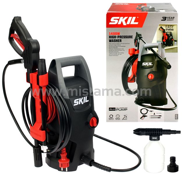 Myjka wysokociśnieniowa 1400W 0761 SKIL + osprzęt