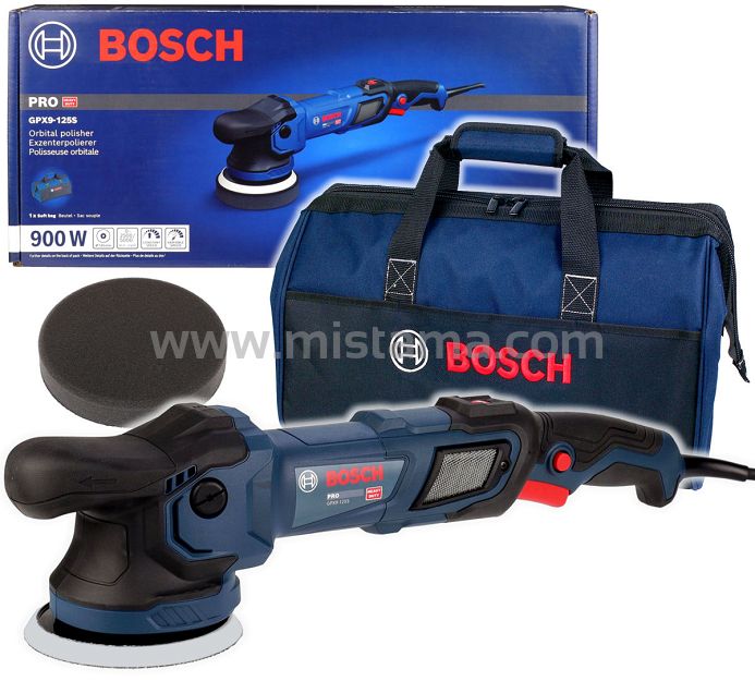 Polerka oscylacyjno-obrotowa 125mm 900W GPX 9-125 S BOSCH + torba