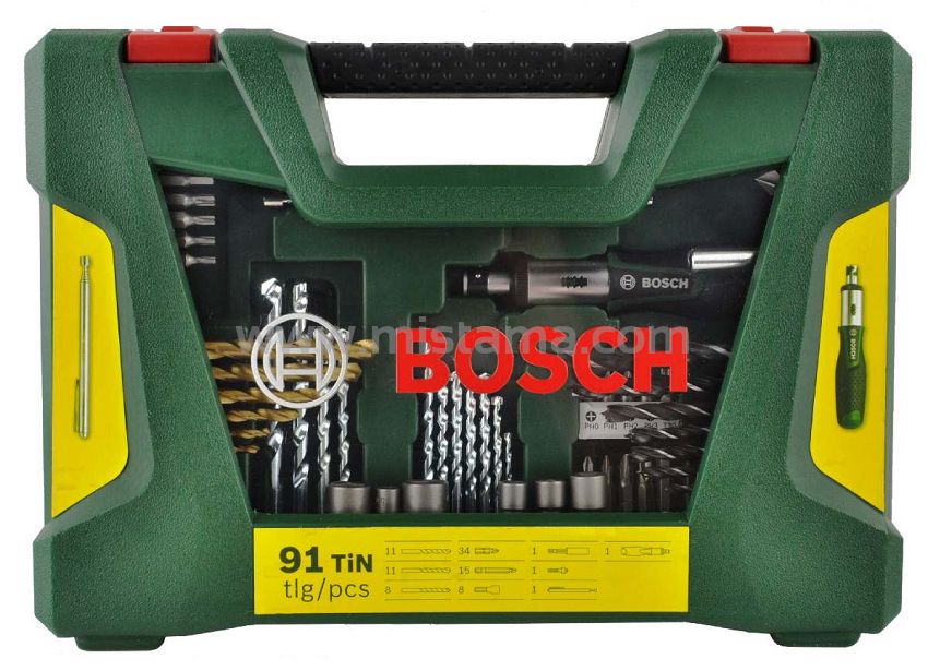 Zestaw V-LINE 91szt. wierteł i końcówek BOSCH