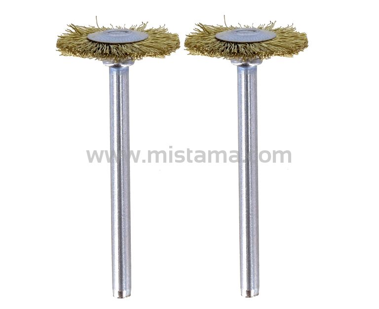 Szczotka z mosiądzu 19mm 535 DREMEL (2 sztuki)