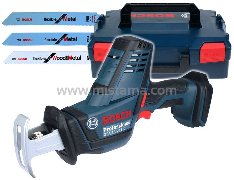Piła szablasta GSA 18 V-LI C BOSCH (korpus) L-BOXX