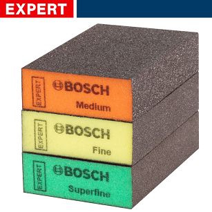 Gąbka szlifierska zestaw 3 szt S471 BOSCH EXPERT