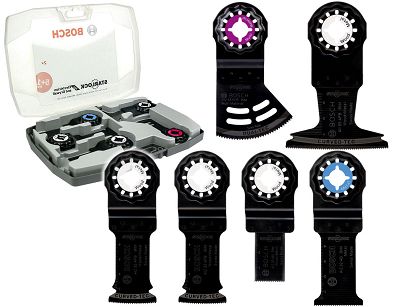 Zestaw 6 sztuk osprzętu do GOP/PMF BOSCH (Starlock)