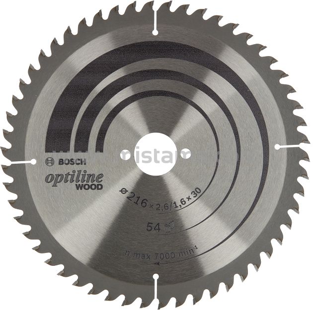 Tarcza pilarska 216/30mm Optiline Wood BOSCH (54 zęby)