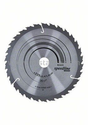 Tarcza pilarska 235/30mm Speedline Wood BOSCH (30 zębów)