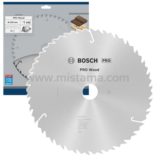 Tarcza widiowa 235/30mm Eco for Wood BOSCH PRO (30 zębów)