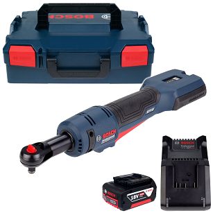 Kątowy klucz grzechotkowy 3/8" GRC 18V-60 BOSCH L-BOXX 1x4,0Ah