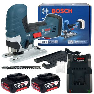 Wyrzynarka akumulatorowa 18V GST 185-LI S BOSCH 2x4,0Ah