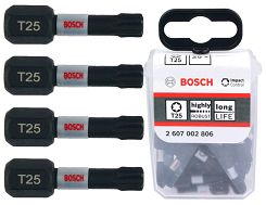 Zestaw 25 bitów TORX25 Impact Control BOSCH
