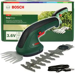 Nożyce EASYSHEAR BOSCH + 2 NOŻE do trawy i krzewów