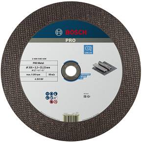 Tarcza korundowa 305/3,3mm PROMetal BOSCH (do cięcia stali)