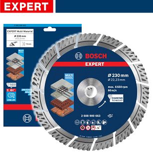 Tarcza diamentowa 230 mm BOSCH EXPERT (beton zbrojony, cegła, kamień)