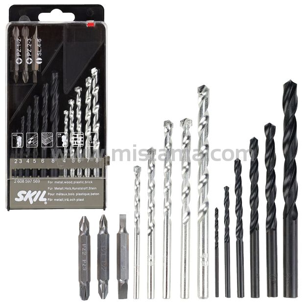 Zestaw 14 wierteł i bitów SKIL (WYPRZEDAŻ!)
