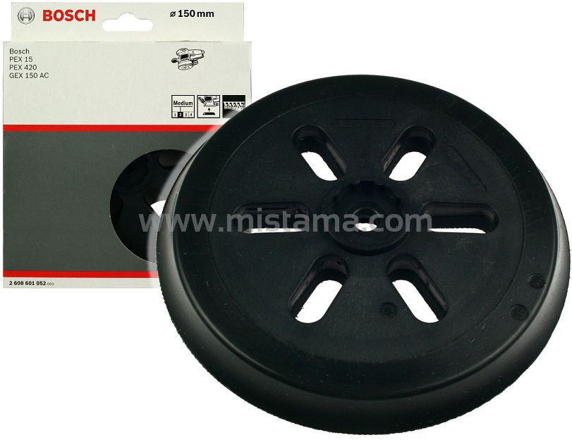 Talerz szlifierski 150 mm (średni) BOSCH do PEX 15 / GEX 150 AC