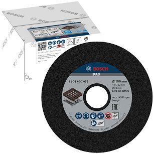 Tarcza do szlifierki prostej GGS do szlifowania metalu 100mm BOSCH PRO