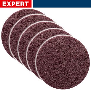 Filcowa tarcza do metalu, inox, lakierów 125mm N880 gr.120 BOSCH EXPERT - 5 szt.