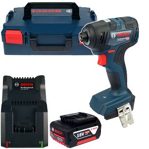 Klucz udarowy GDR 18V-200 BOSCH 1x4,0Ah L-BOXX