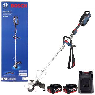 Kosa akumulatorowa 18V GRT 18V-40 BOSCH 2x5,0Ah