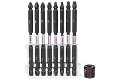 Zestaw 8 bitów PH, PZ, Torx z magnetyzerem Impact Control BOSCH